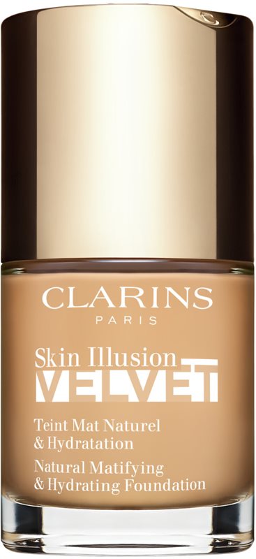 Clarins Skin Illusion Velvet machiaj lichid cu un finisaj mat cu efect de nutritiv