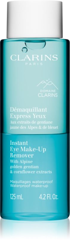 Clarins Cleansing Instant Eye Make-Up Remover demachiant pentru ochi in doua faze demachiant pentru ochi in doua faze pentru ochi sensibili 125 ml