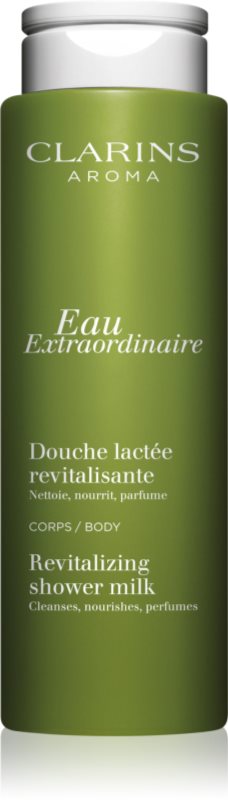 Clarins Eau Extraordinaire Revitalizing Shower Milk lapte pentru dus impotriva uscarii pielii 200 ml