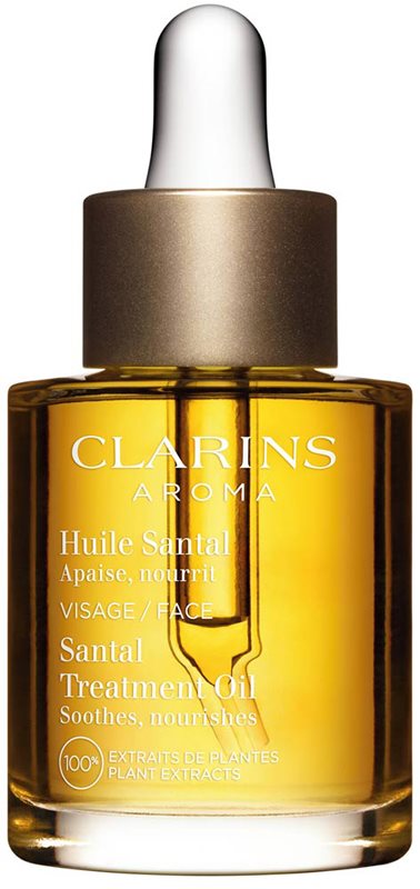 Clarins Santal Treatment Oil Ulei calmant pentru tenul uscat 30 ml