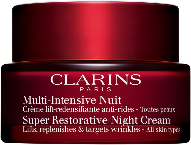 Clarins Super Restorative Night Cream crema de noapte pentru toate tipurile de ten 50 ml