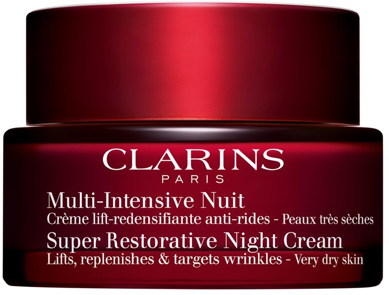 Clarins Super Restorative Night Cream crema de noapte uscata si foarte uscata 50 ml