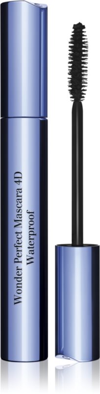 Clarins Wonder Perfect Mascara 4D Waterproof mascara rezistent la apă pentru curbarea și separarea genelor 01 - Perfect Black 8 ml
