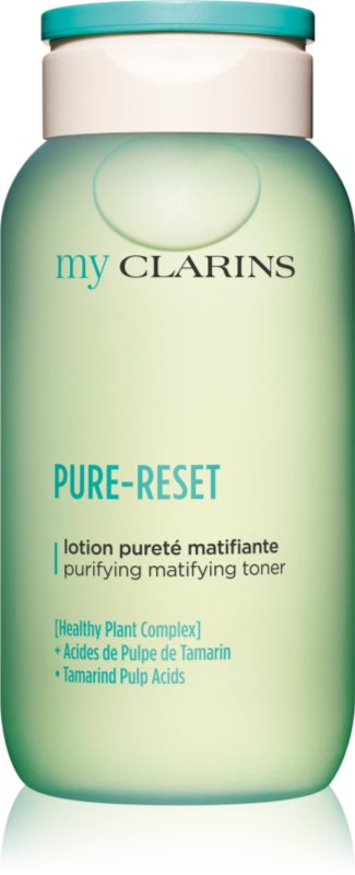 Clarins My Clarins Pure-Reset Purifying Matifying Toner tonic pentru curățare, cu efect de matifiere 200 ml