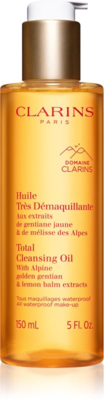 Clarins Cleansing Total Cleansing Oil ulei pentru indepartarea machiajului Ulei de curățare faciale 150 ml