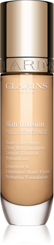 Clarins Skin Illusion Hydrating Foundation fond de ten cu acoperire ridicată