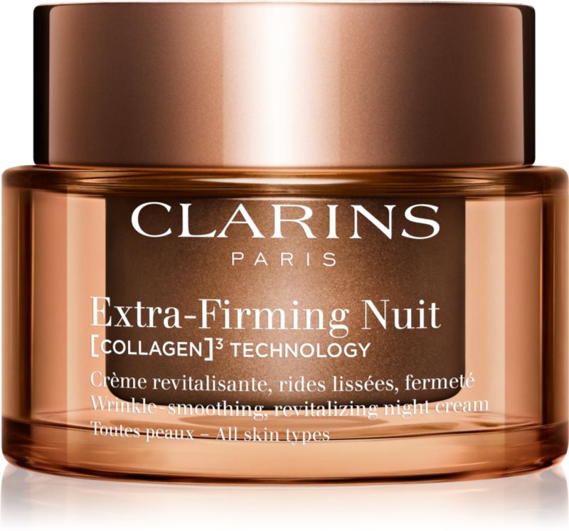 Clarins Extra-Firming Night Cream crema de noapte anti-riduri cu efect de lifting pentru toate tipurile de ten 50 ml