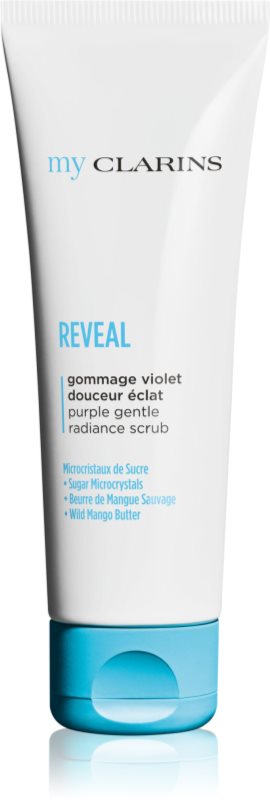 Clarins My Clarins Reveal Purple Gentle Radiance Scrub exfoliere de reinnoire 50 ml