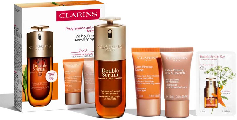 Clarins Double Serum & Extra Firming Set set cadou pentru ten matur