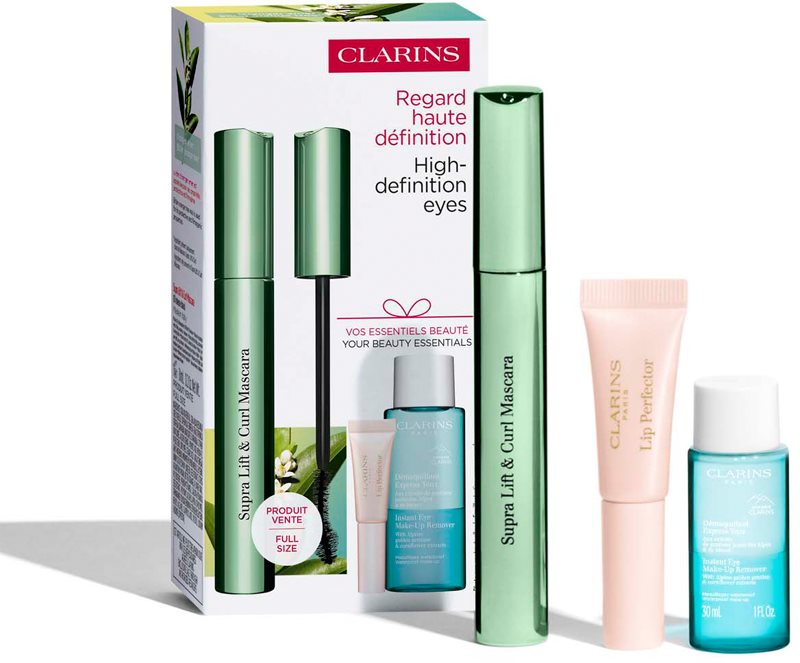 Clarins Supra Lift & Curl Collection set cadou zona ochilor