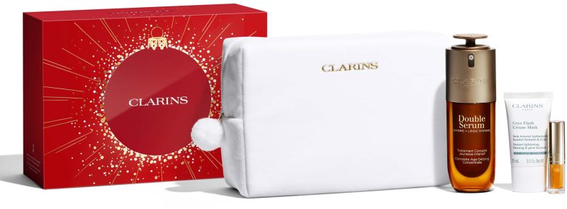 Clarins Double Serum Holiday Season set cadou