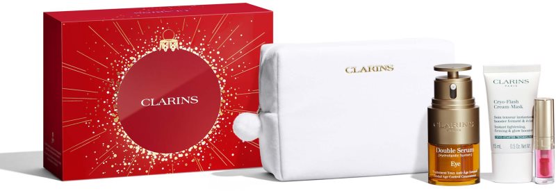 Clarins Double Serum Eye Holiday Season set cadou