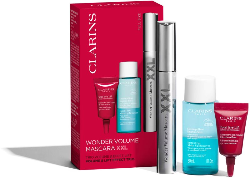 Clarins Wonder Volume Mascara XXL Trio set cadou