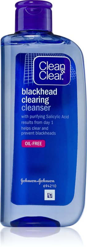 Clean & Clear Blackhead Clearing loțiune pentru față impotriva punctelor negre 200 ml