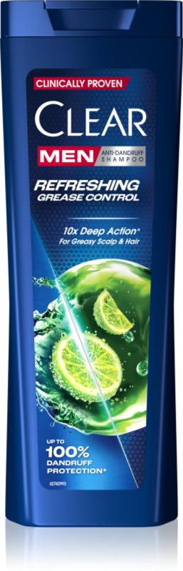 Clear Refreshing Grease șampon 360 ml
