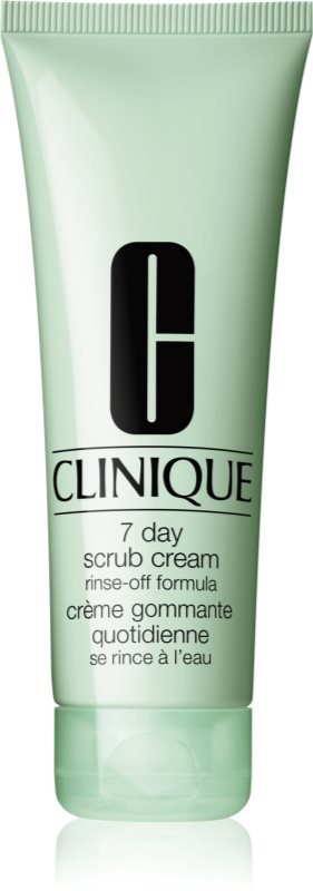 Clinique 7 Day Scrub Cream Rinse-Off Formula exfoliant de curățare pentru utilizarea de zi cu zi