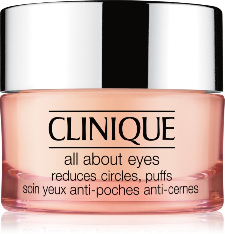 Clinique All About Eyes™ crema de ochi împotriva ridurilor și a cearcănelor întunecate