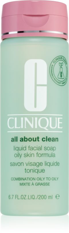 Clinique Liquid Facial Soap Oily Skin Formula săpun lichid pentru ten gras și mixt