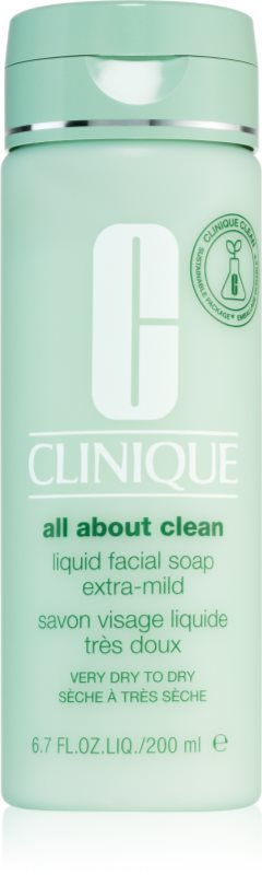Clinique Liquid Facial Soap Extra-Mild săpun lichid uscata si foarte uscata 200 ml