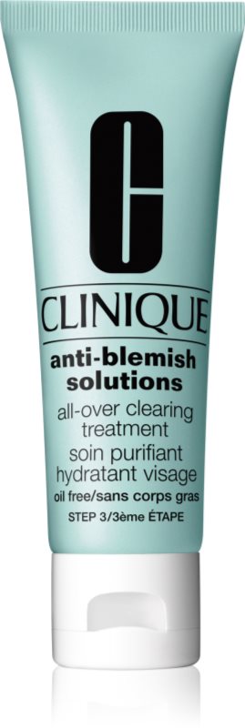 Clinique Anti-Blemish Solutions™ All-Over Clearing Treatment cremă hidratantă pentru ten acneic 50 ml
