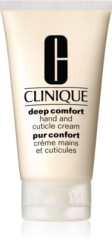 Clinique Deep Comfort™ Hand and Cuticle Cream crema puternic hidratanta pe maini, unghii si cuticule 75 ml