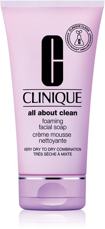 Clinique Foaming Sonic Facial Soap sapun cremos ten uscat si mixt 150 ml