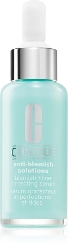 Clinique Anti-Blemish Solutions™ Anti-blemish + Line Correcting Serum ser pentru uniformizare pentru ten acneic 30 ml
