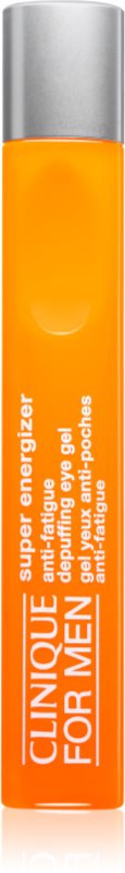 Clinique For Men™ Super Energizer Anti-Fatigue Depuffing Eye Gel gel pentru ochi împotriva ridurilor și a cearcănelor întunecate 15 ml