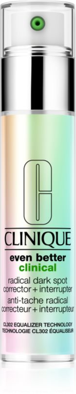 Clinique Even Better™ Clinical Radical Dark Spot Corrector + Interrupter ser cu efect iluminator impotriva petelor