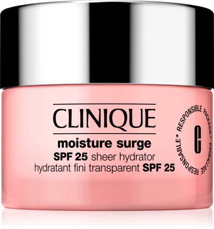 Clinique Moisture Surge™ SPF 25 Sheer Hydrator crema nutritiva si hidratanta SPF 25
