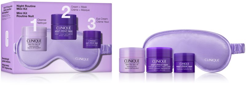 Clinique Mini Kit Night Routine set cadou