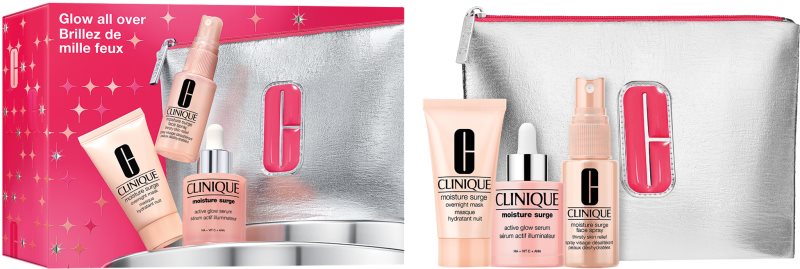 Clinique Moisture Surge™ Glow All Over set cadou pentru piele deshidratata