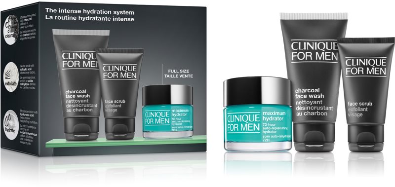 Clinique Mini Kit The Intense Hydration System set cadou pentru barbati