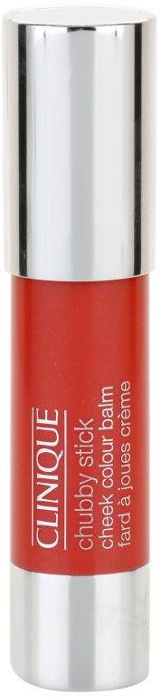 Clinique Chubby Stick™ Cheek Colour Balm blush in creion culoare 02 Robust Rhubarb 6 g