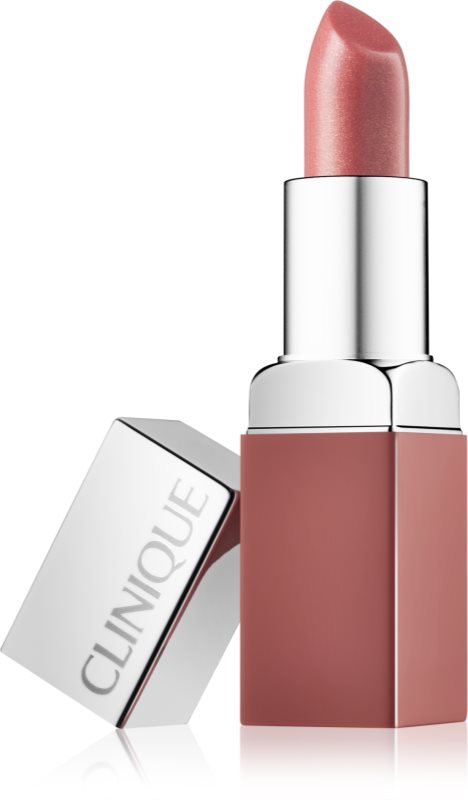 Clinique Pop™ Lip Colour + Primer ruj + baza 2 in 1 culoare 02 Bare Pop 3,9 g