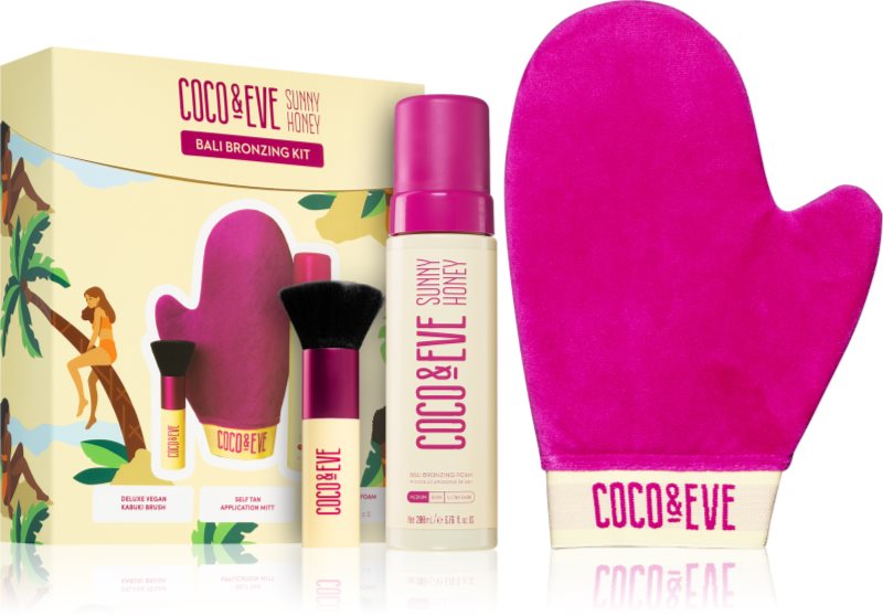 Coco & Eve Sunny Honey Bali Bronzing Kit set pentru un bronz perfect Medium