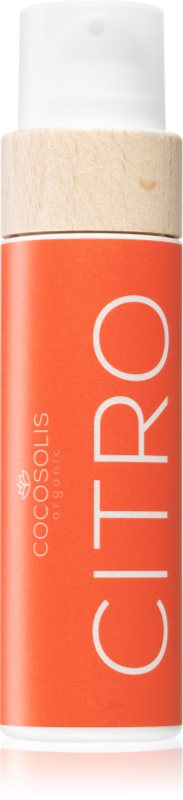 COCOSOLIS CITRO ulei pentru îngrijire și bronzare fara factor de protectie cu parfum Citrus 110 ml