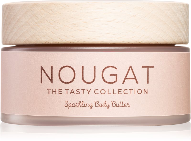 COCOSOLIS NOUGAT Unt de corp catifelat pentru luminozitate si hidratare cu particule stralucitoare 250 ml