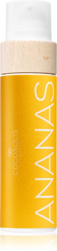 COCOSOLIS ANANAS ulei pentru îngrijire și bronzare fara factor de protectie cu parfum Pineapple & Vanilla 110 ml