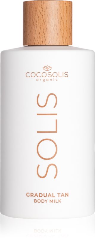 COCOSOLIS SOLIS Gradual Tan Body Milk lotiune autobronzanta pentru bronzare graduala cu parfum Caramel Latte 200 ml