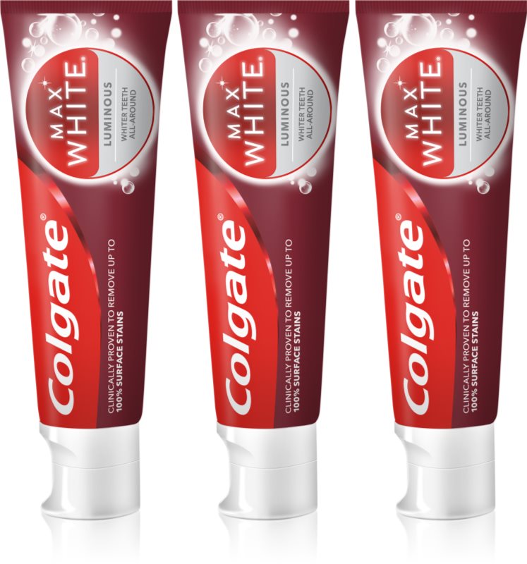 Colgate Max White Luminous pastă de dinți pentru dinti albi si stralucitori