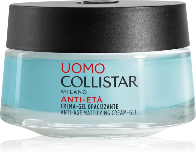 Collistar Uomo Anti-Age Mattifying Cream-Gel cremă facială antirid pentru fermitate 50 ml