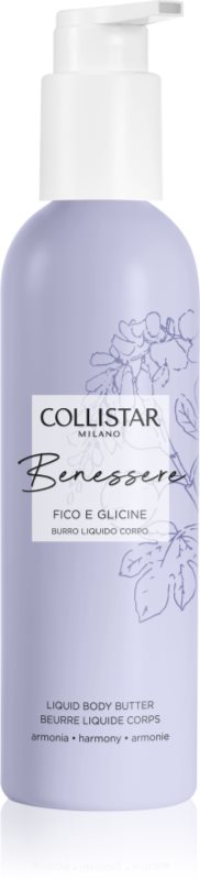 Collistar Benessere Fig and Wisteria unt pentru corp 200 ml