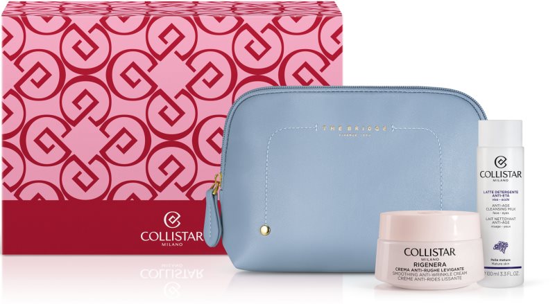 Collistar Rigenera Smoothing Anti-Wrinkle Cream Face And Neck Gift Set set cadou impotriva ridurilor de pe gat