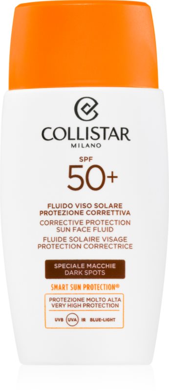 Collistar Sun Corrective Protection Face Fluid SPF 50+ fluid pentru fata cu protectie solara SPF 50+ 50 ml