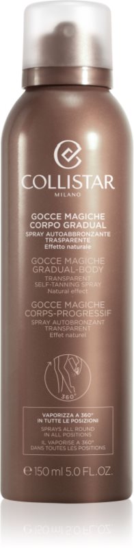 Collistar Gocce Magiche Gradual Body spray auto-bronzant 150 ml