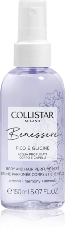 Collistar Benessere Fig and Wisteria brumă parfumată de par si de corp pentru femei 150 ml