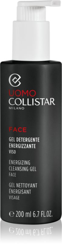 Collistar Uomo Energizing Cleansing Gel Face gel de curatare energizant faciale 200 ml