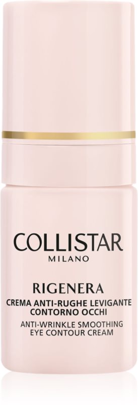 Collistar Rigenera Smoothing Anti-Wrinkle Eye Contour cremă pentru ochi antirid 15 ml