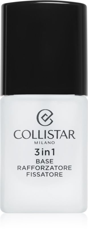 Collistar Puro lac de unghii cu rezistenta indelungata 3 in 1 culoare Translucent 10 ml